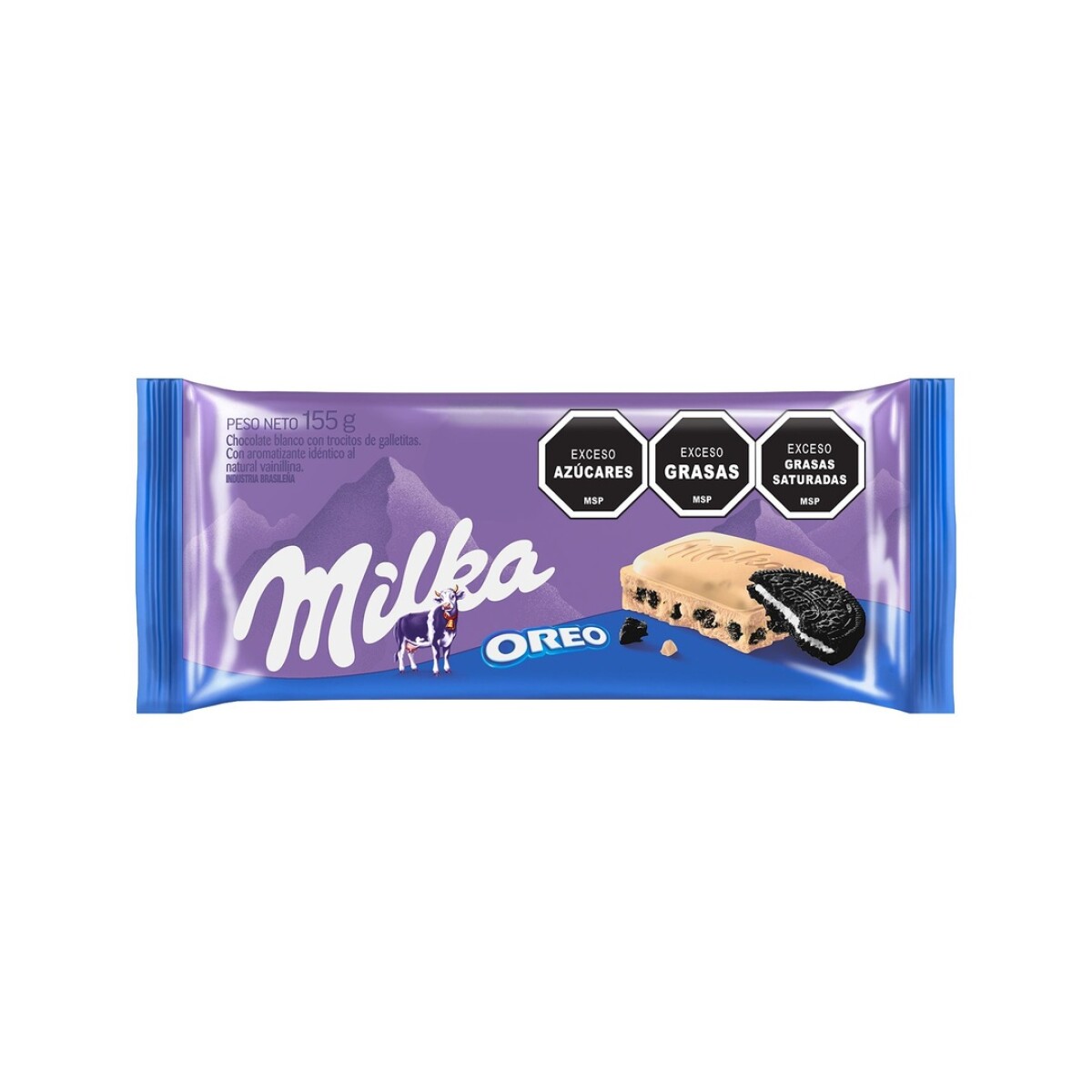 TABLETA MILKA BLANC/OREO 155G 
