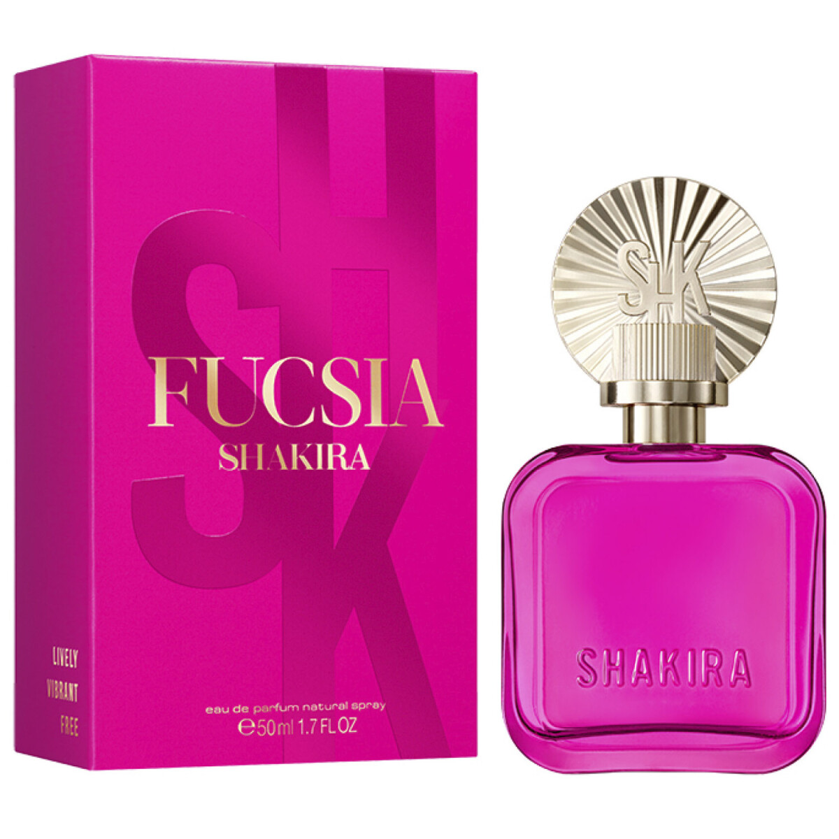 Perfume Shakira Fucsia EDP 50ml Original 