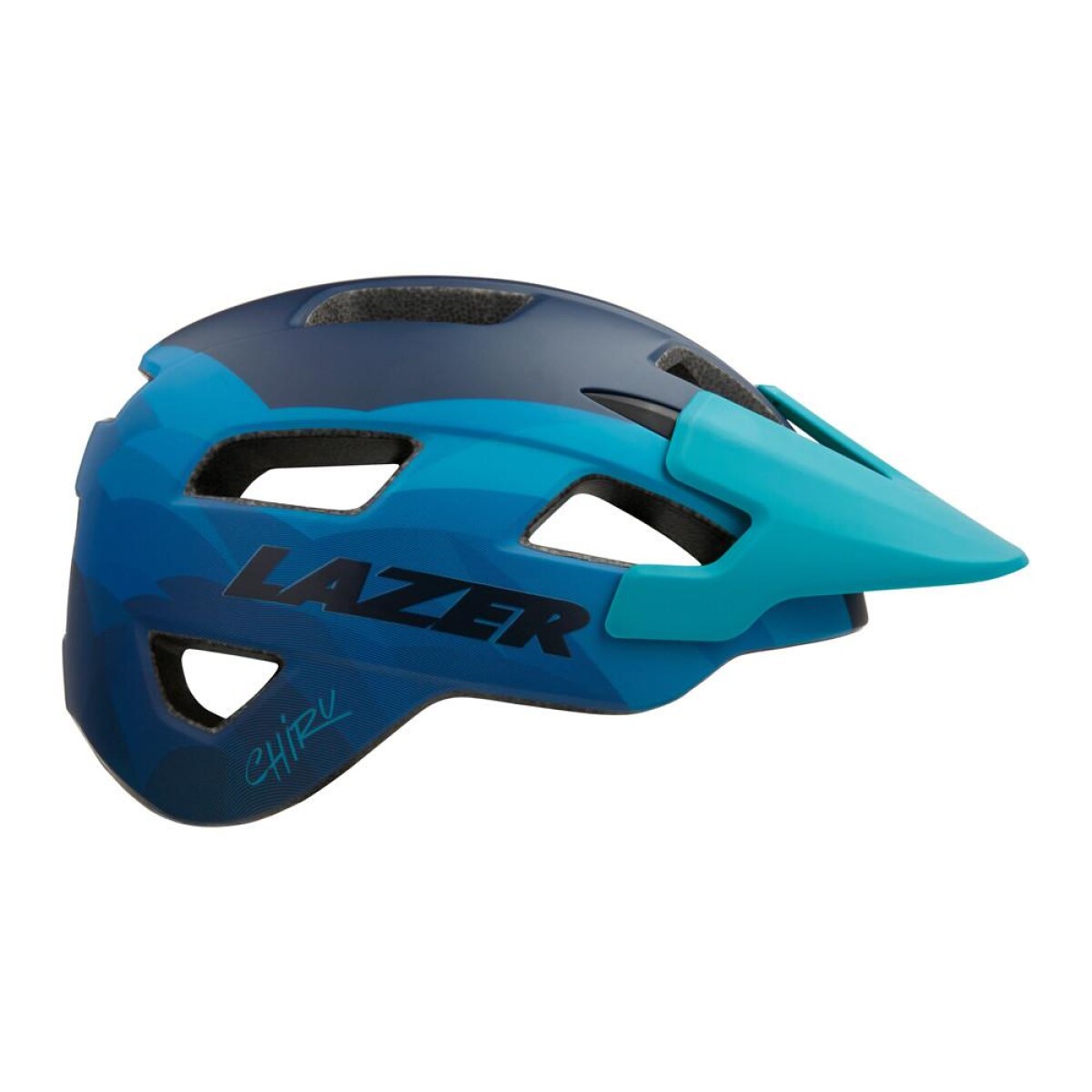 Casco Bicicleta Lazer Chiru - Azul Acero - L 