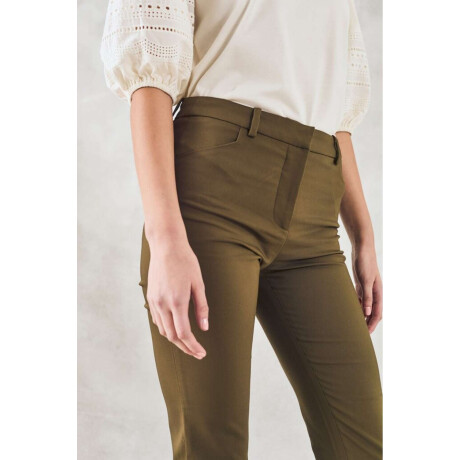 Pantalon Algodon Spandex Safari