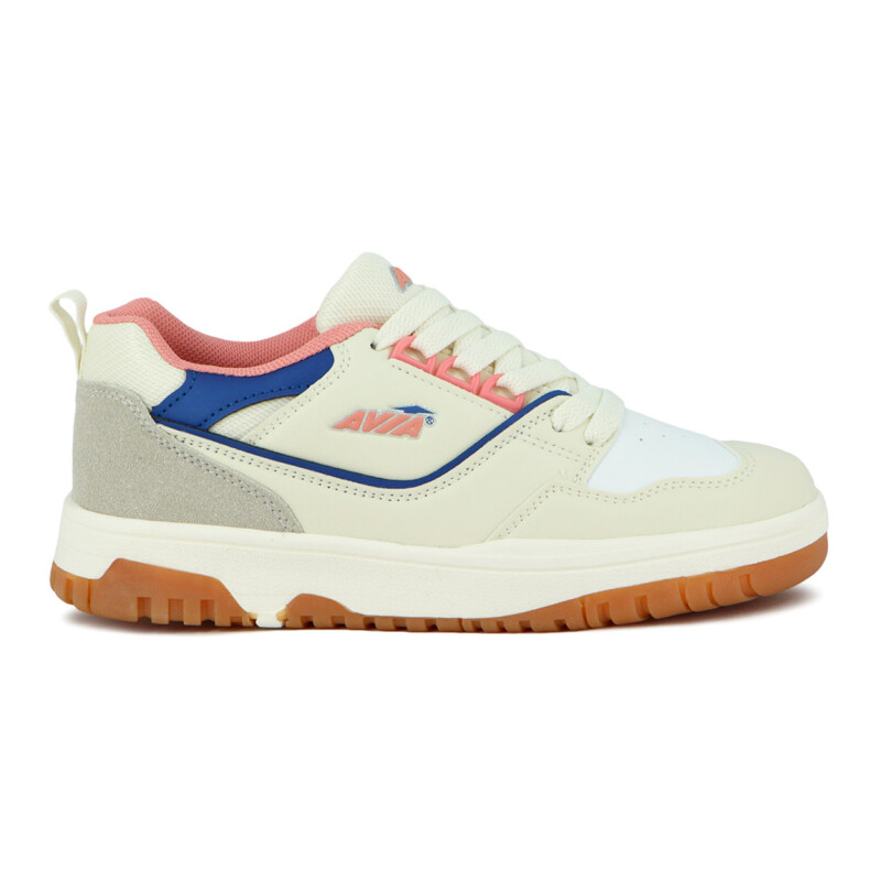 Avia Zapatilla Mujer Casual CORDELIA - WHITE/BEIGE Blanco-Beige