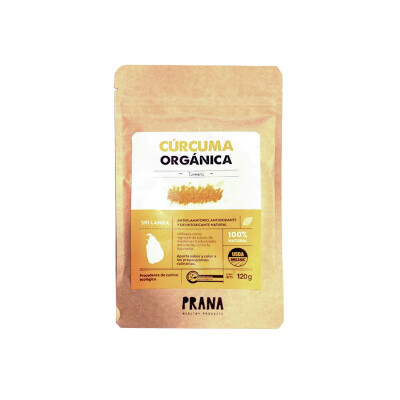 Cúrcuma Orgánica Prana 120g Curcuma Organica Prana 120g