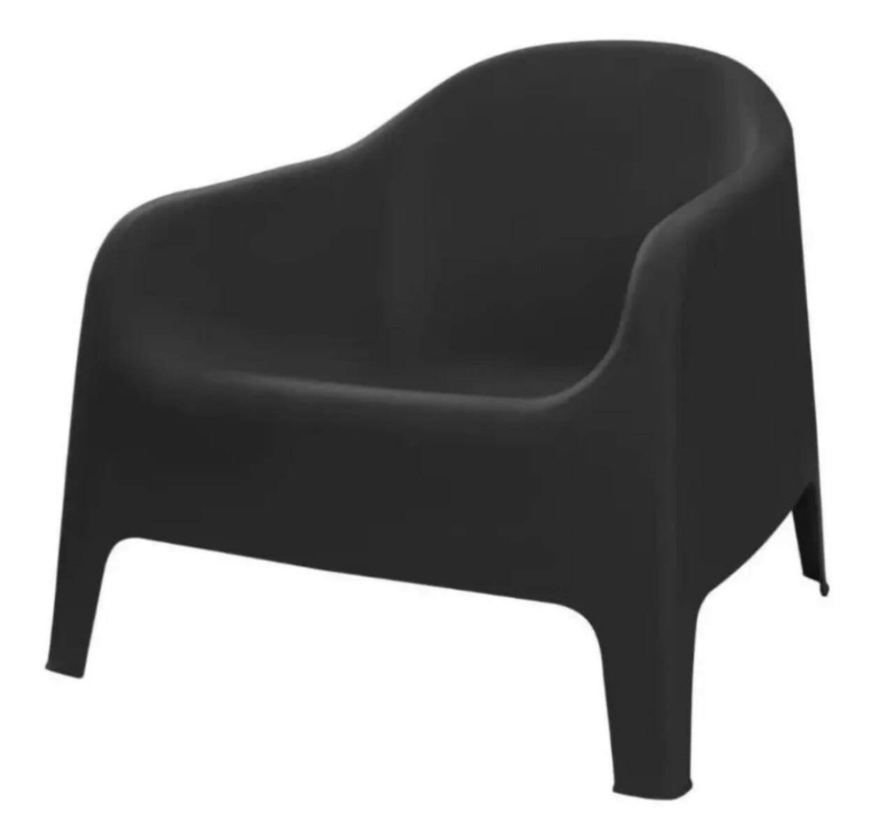 BUTACA EXTERIOR - POLIPROPILENO SKARPO - NEGRA 