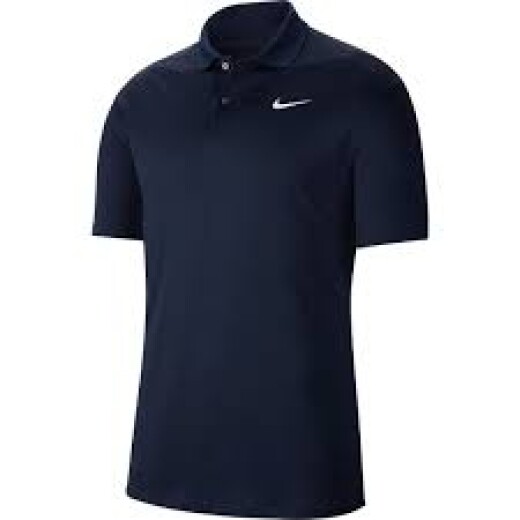 Remera Polo Nike Blue S/C