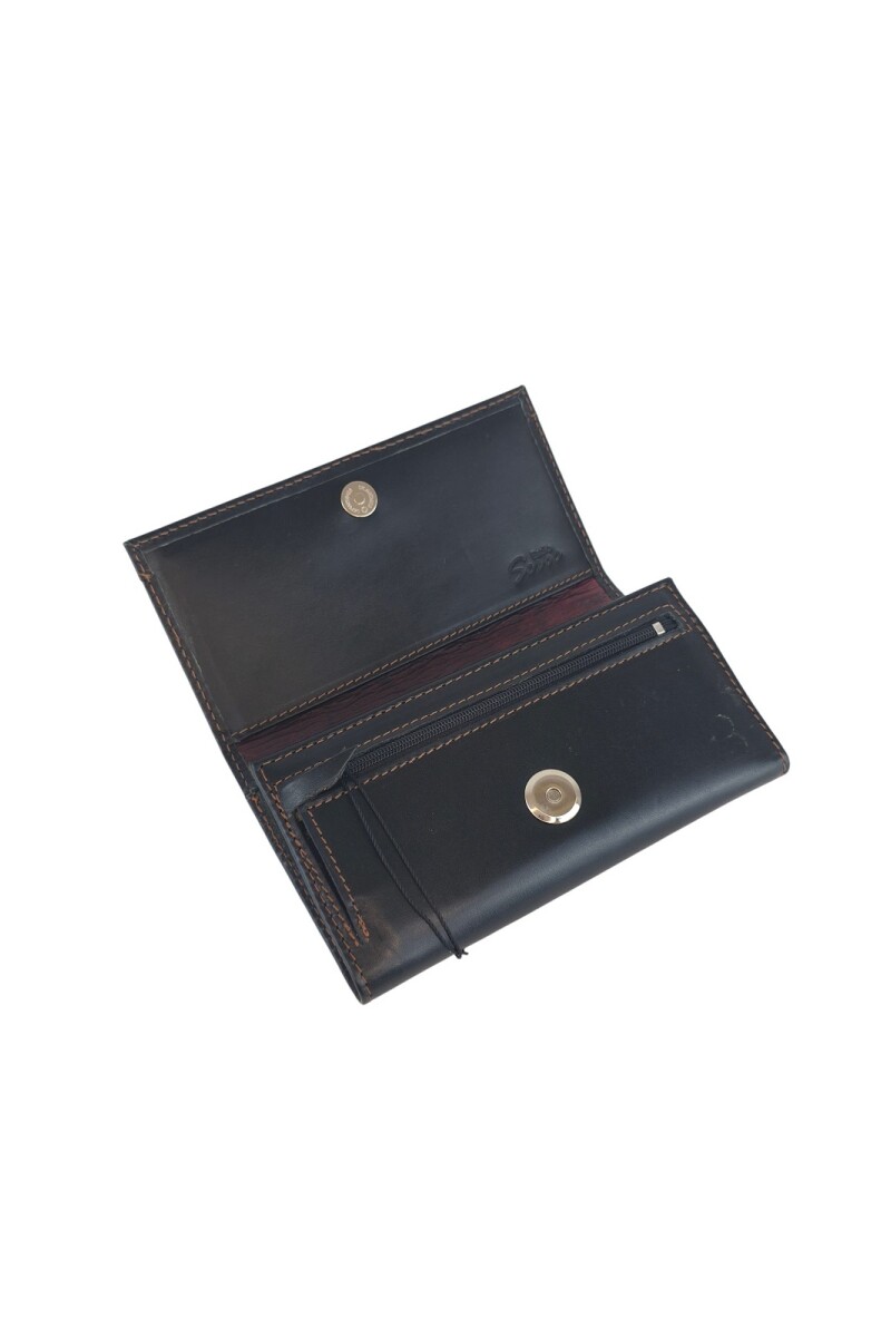 Billetera clasica Negro