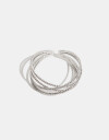 Brazaletes Strass Brazalete Formato Pulsera Con Strass - Cristal