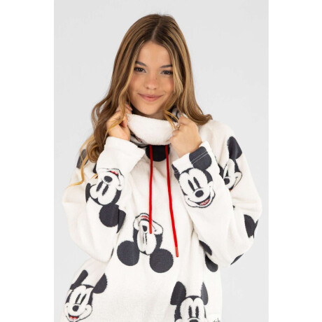 Sweater sherpa mickey Marfil
