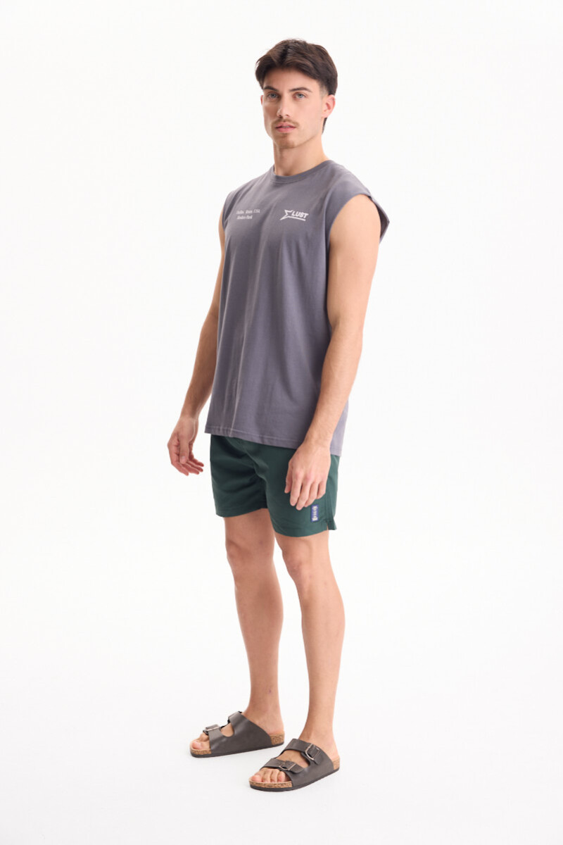 Musculosa Texas Gris