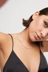 CADENA CON BOLAS BAÑADA EN ORO 18K Colgante