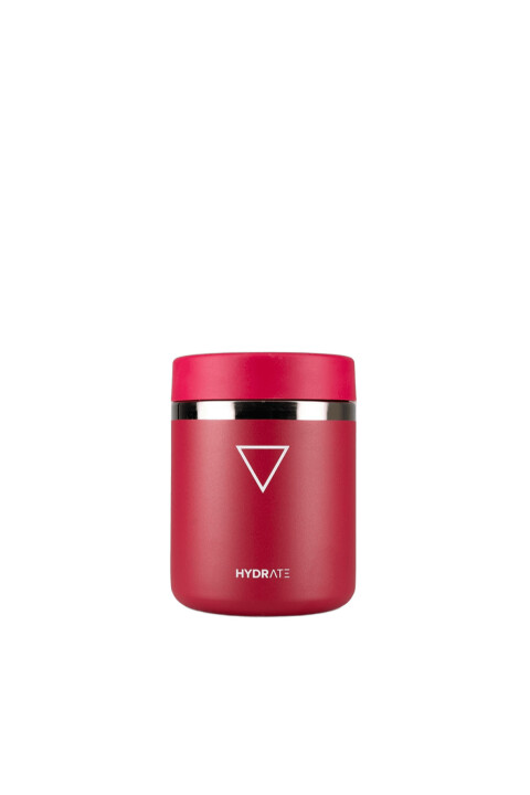 FOOD FLASK HYDRATE 830ML ROJO