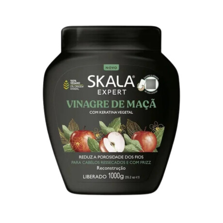 Crema de tratamiento Skala 1kg Vinagre de Manzana Keratina Vegetal Crema de tratamiento Skala 1kg Vinagre de Manzana Keratina Vegetal