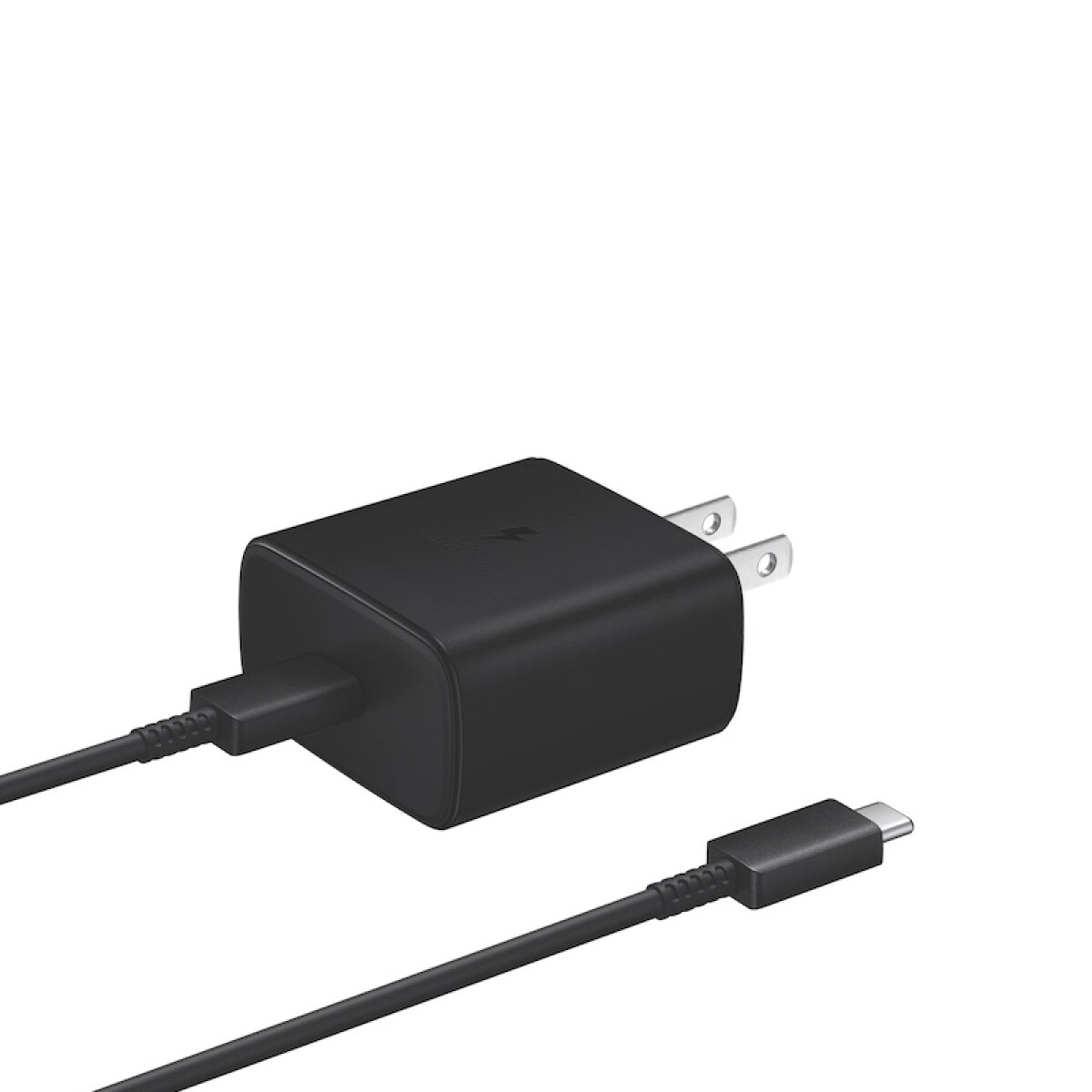 Samsung 45w Fast Charge Power Adapter With Usb-c Cable Black 