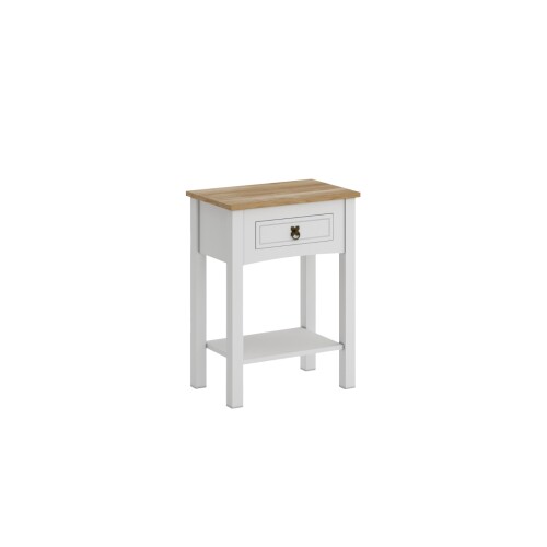 Mesa de luz Sommier - Linea Mexicana Blanco