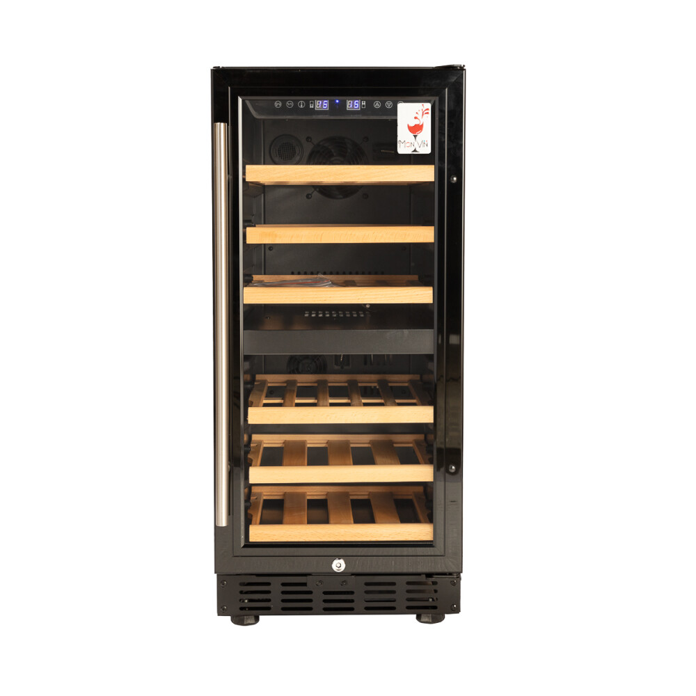 Cava De Vino - MON VIN - Doble Temperatura 28 Botellas ND Cava De Vino - MON VIN - Doble Temperatura 28 Botellas ND