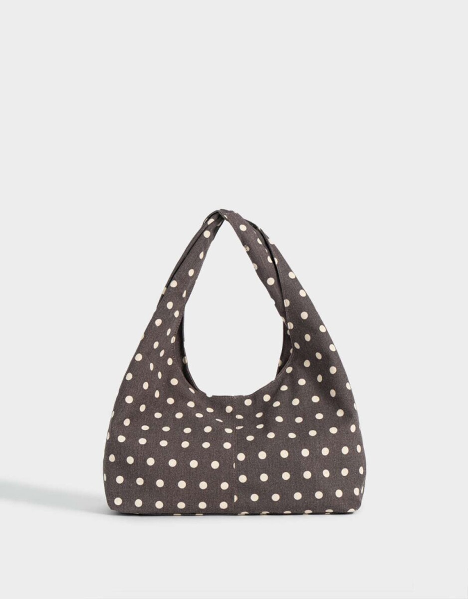 Cartera Saca Cuadrillé - Estampado Lunares 