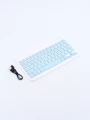 TECLADO INALÁMBRICO BLUETOOTH BLANCO