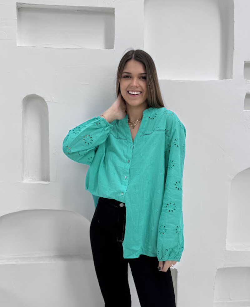 Camisa Luciana verde