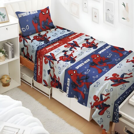 Juego de Sábanas Spiderman Infantil 1 plaza Spiderman 2