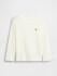 V-AUG BF LS TOP NEW OFF WHITE