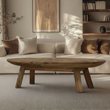 Mesa de living ovalada Linea Rimini Mesa de living ovalada Linea Rimini