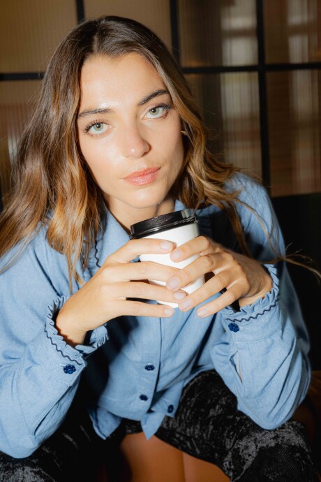 Camisa Anais Celeste