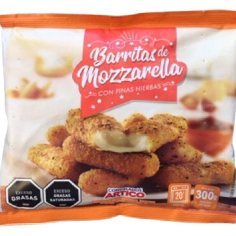 Bastones de muzzarella Ártico - 300 gr Bastones de muzzarella Ártico - 300 gr