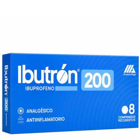 Ibutron 200mg 8 Comprimidos Ibutron 200mg 8 Comprimidos