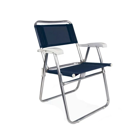 Silla MOR Aluminio SANNET Master Común Azul
