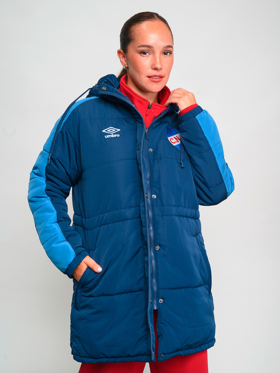 Abrigo Parka Edge de Mujer - Azul 