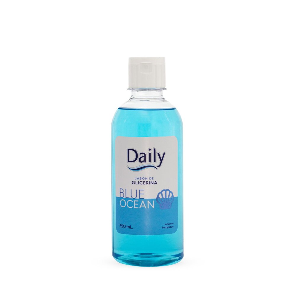 DAILY JABON LIQ. BLUE RPTO 350 ML UNID. única