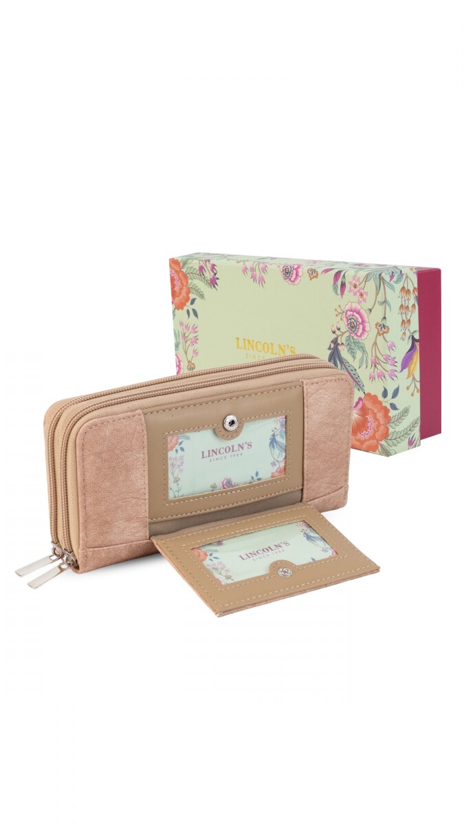 BILLETERA HIBISCO - MAUVE 