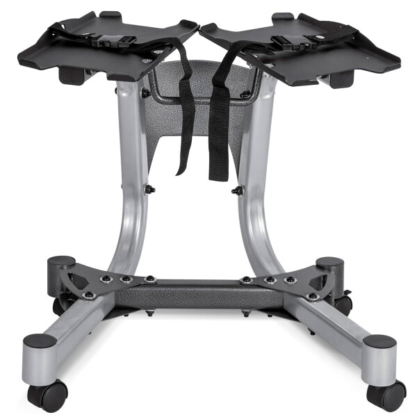Kit De 2 Mancuernas Ajustables + Carro Soporte KIT SOPORTE + 2 MANCUERNAS AJUSTABLES