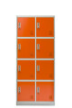 Guardabultos Locker Metálicos De 8 Puertas Guardarropa Guardabultos Locker Metálicos De 8 Puertas Guardarropa