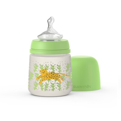 Mamadera Suavinex Anatom. Flujo S Jungla Verde 0a6m 150ml Mamadera Suavinex Anatom. Flujo S Jungla Verde 0a6m 150ml