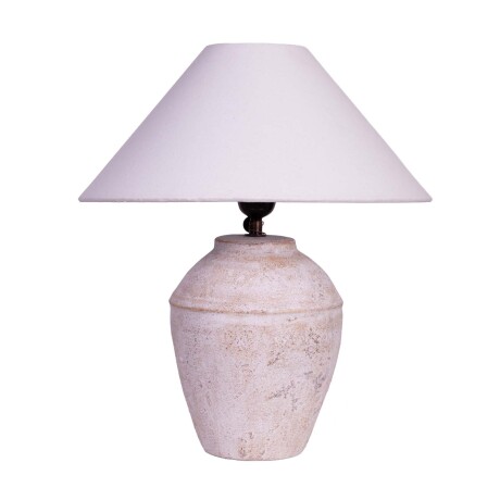 LÁMPARA DE MESA VASE I SMALL CERAMICA NATURAL-BEIGE BEIGE