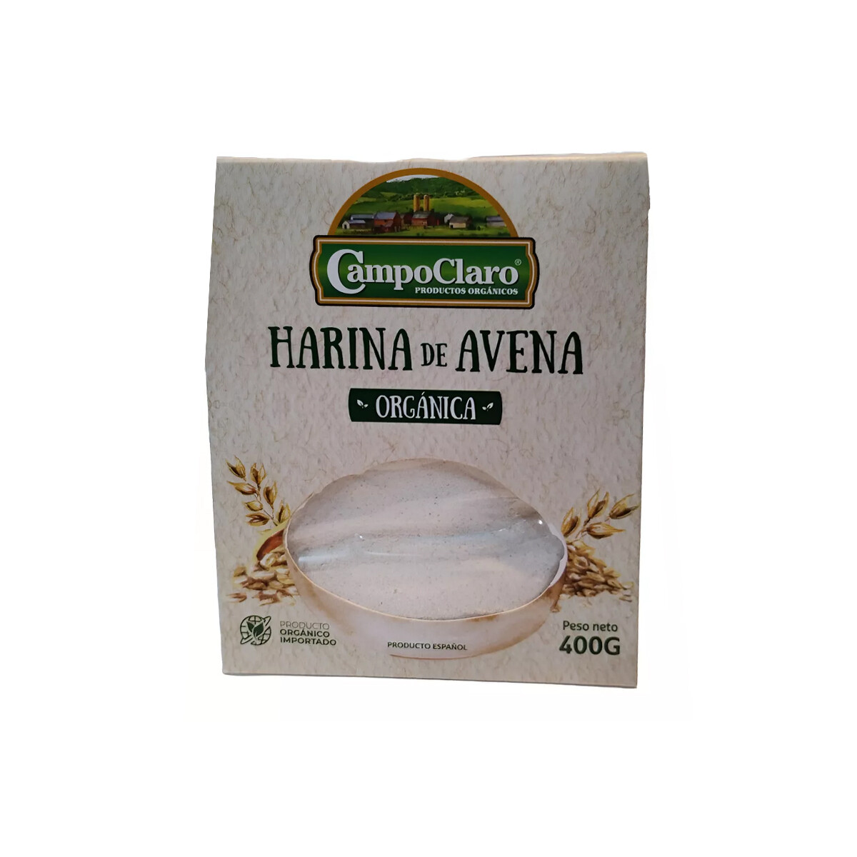 Harina de avena 400g Campo Claro 