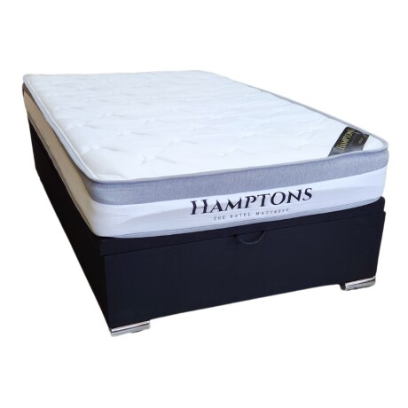 Sommier Baul Plaza Y Media Hamptons Hybrid Rhodium Sommier Baul Plaza Y Media Hamptons Hybrid Rhodium