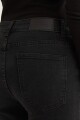 Jean Flared Cropped NEGRO