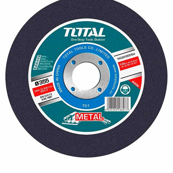 Disco Corte Metal Para Sensitiva 350mm - 3,0mm - 25,4mm Total Disco Corte Metal Para Sensitiva 350mm - 3,0mm - 25,4mm Total