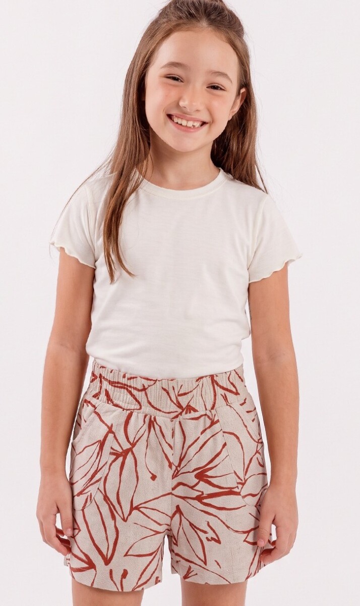 Conjunto de Pijama Infantil. - Estampa Terracota 