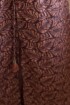 Vestido Manu de seda Tonos naranjas y terracota