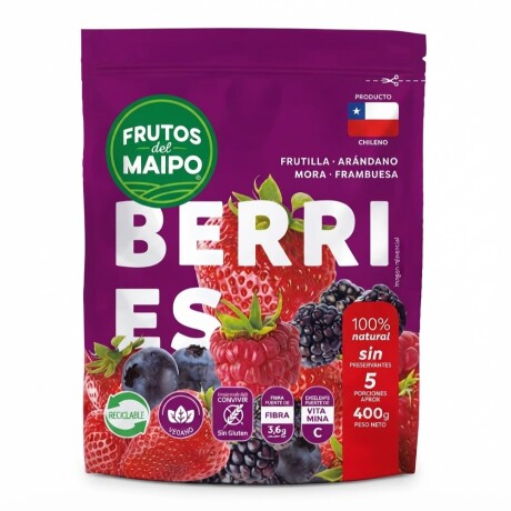 Mix Berries Frutos Del Maipo 400 Grs Mix Berries Frutos Del Maipo 400 Grs