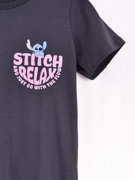 VESTIDO MAKE SOME WAVES GRIS OSCURO