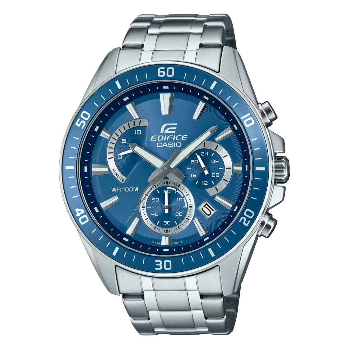 Reloj CASIO EDIFICE EFR552D-2AVUDF en Acero Plateado Esfera 47mm 