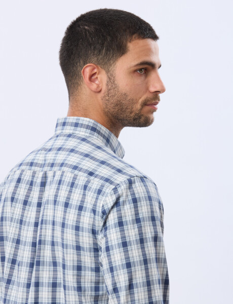 CAMISA CUADROS Azul