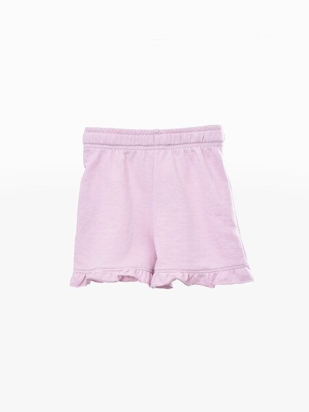 SHORT FLORA LILA