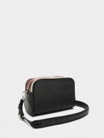 Bolso Bandolera Detalles De Piel marron