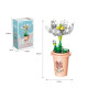 Bloques puzzle de flores Camelia
