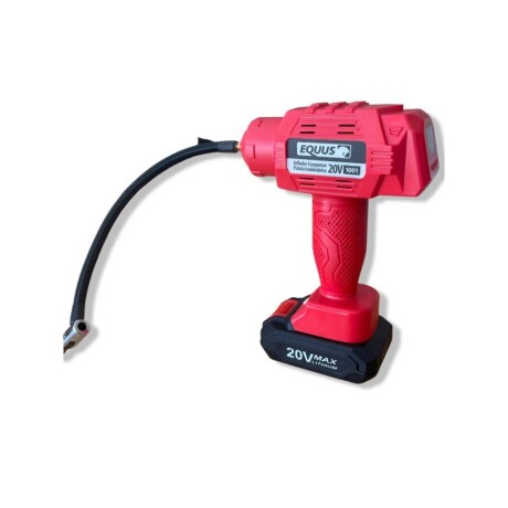 COMPRESOR E INFLADOR D/AIRE EQUUS P/AUTOS Y BICI 20V + BAT+CARG QM1001KIT COMPRESOR E INFLADOR D/AIRE EQUUS P/AUTOS Y BICI 20V + BAT+CARG QM1001KIT