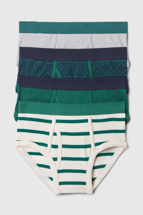 Calzoncillo Pack X4 Niño Holiday Check